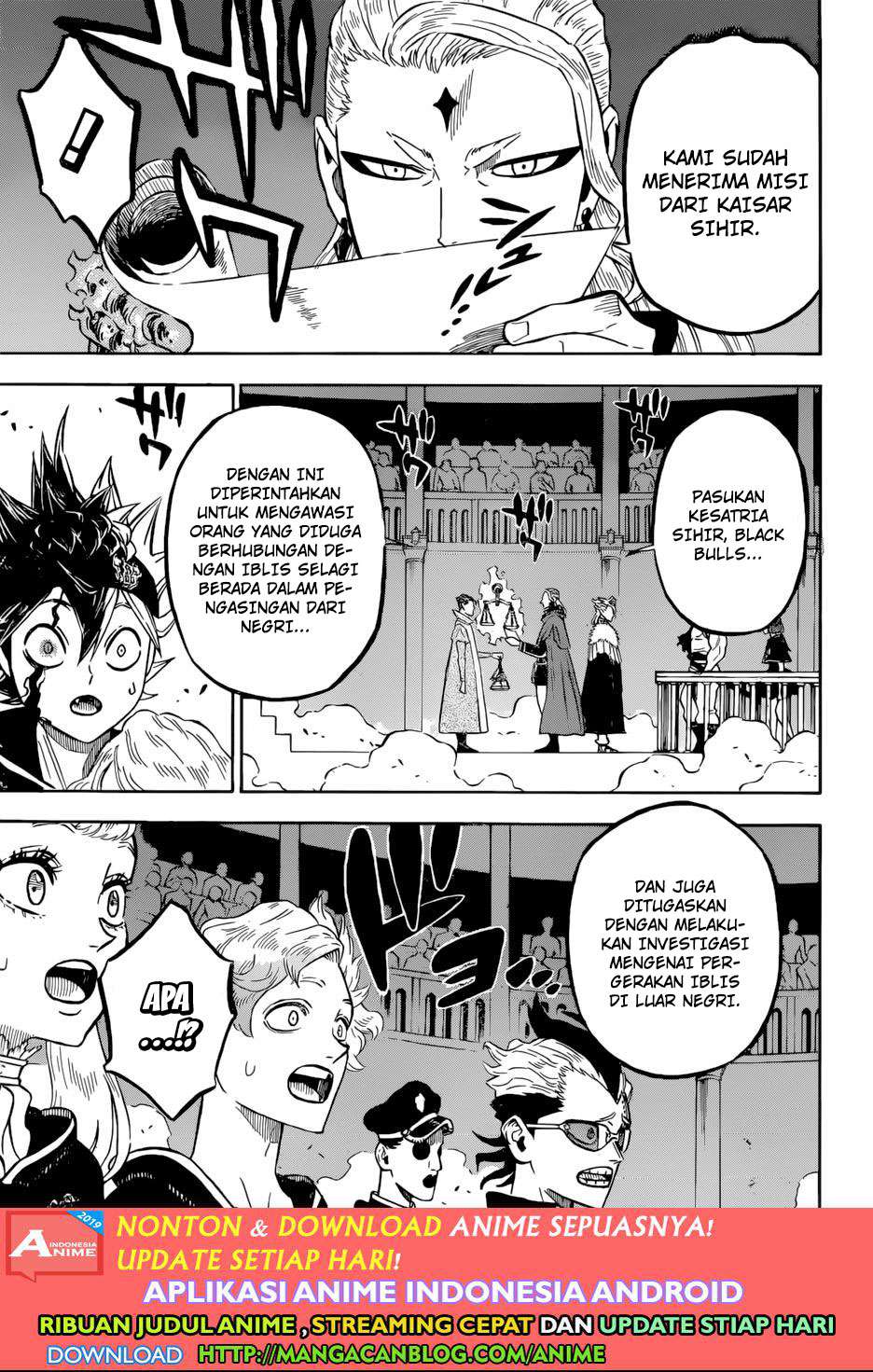 Black Clover Chapter 219 - halaman 11