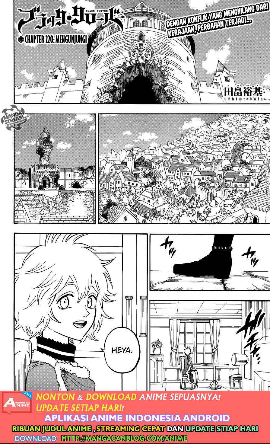 Black Clover Chapter 220 - halaman 2