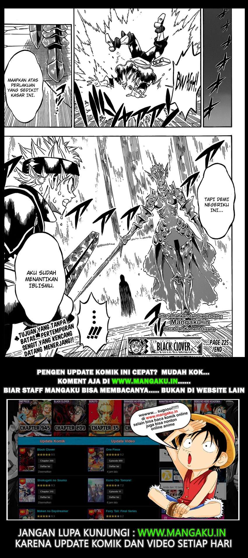 Black Clover Chapter 225 - halaman 15