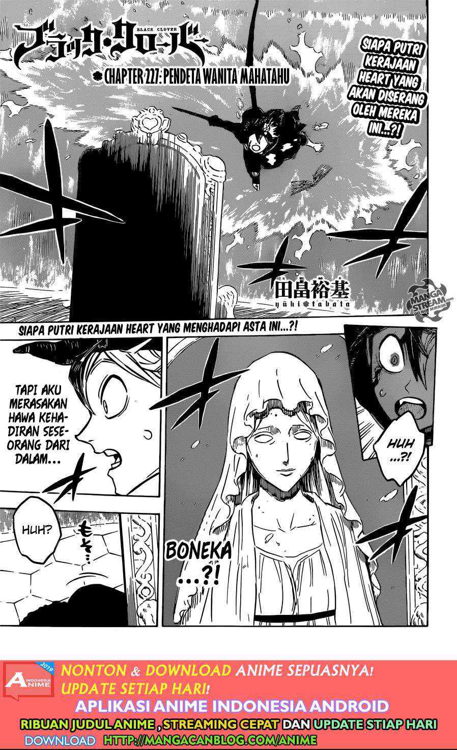 Black Clover Chapter 227 - halaman 1