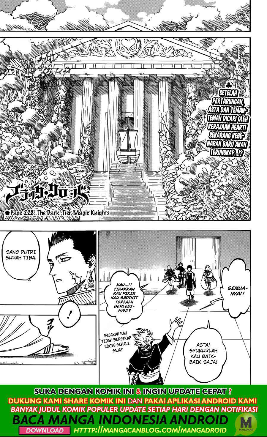 Black Clover Chapter 228 - halaman 1