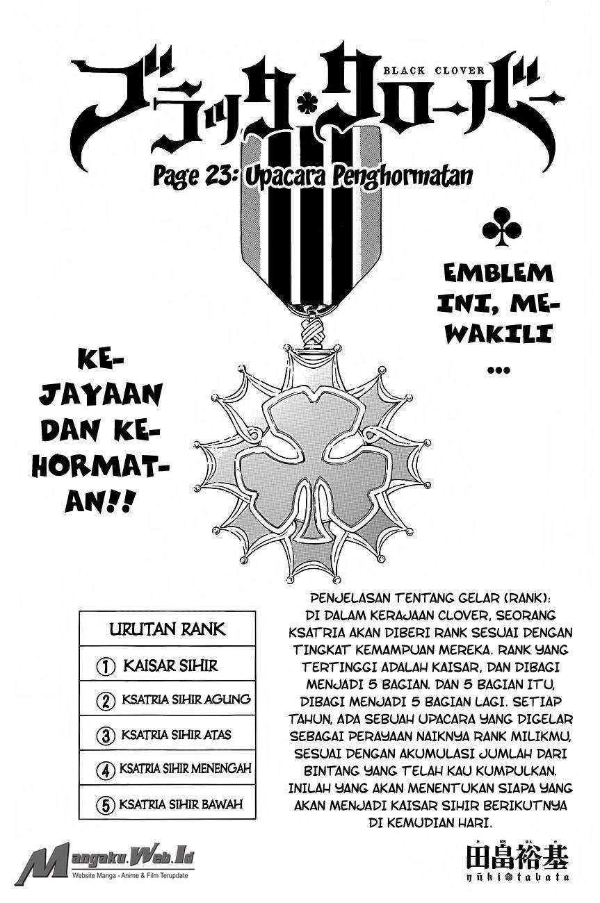 Black Clover Chapter 23 - halaman 1