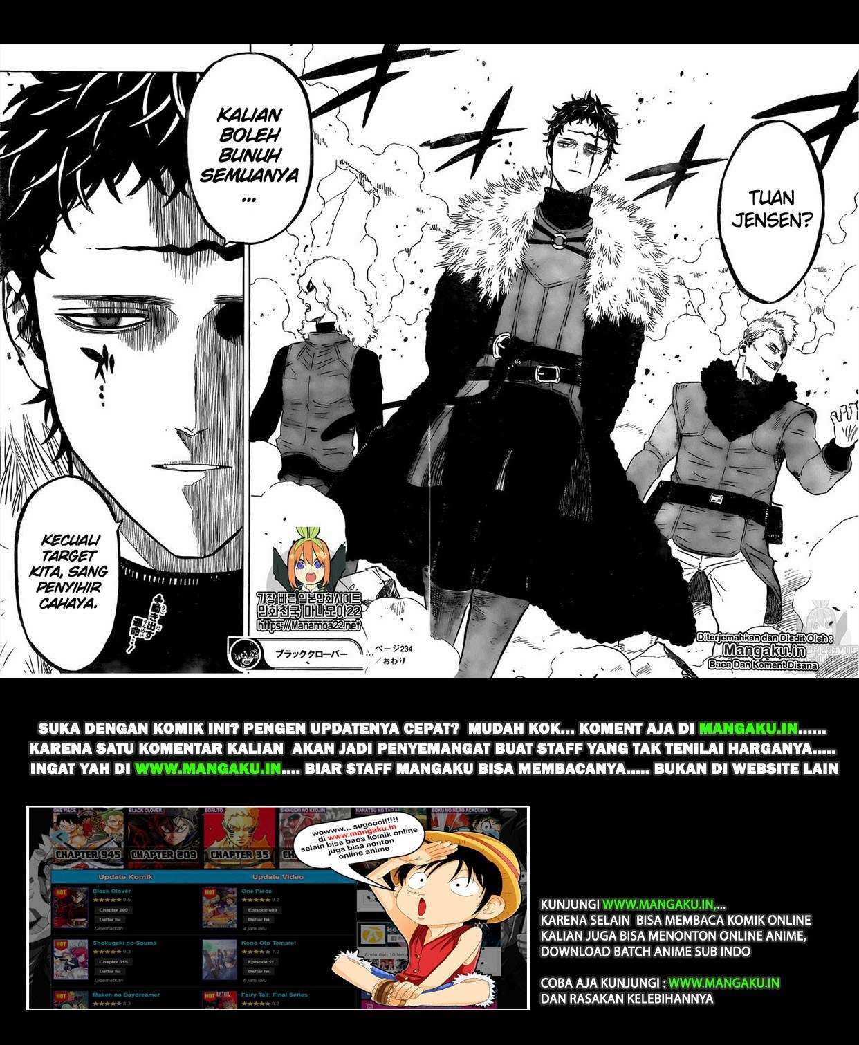 Black Clover Chapter 234 - halaman 14