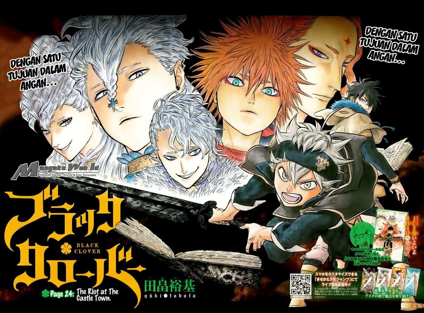 Black Clover Chapter 24 - halaman 2