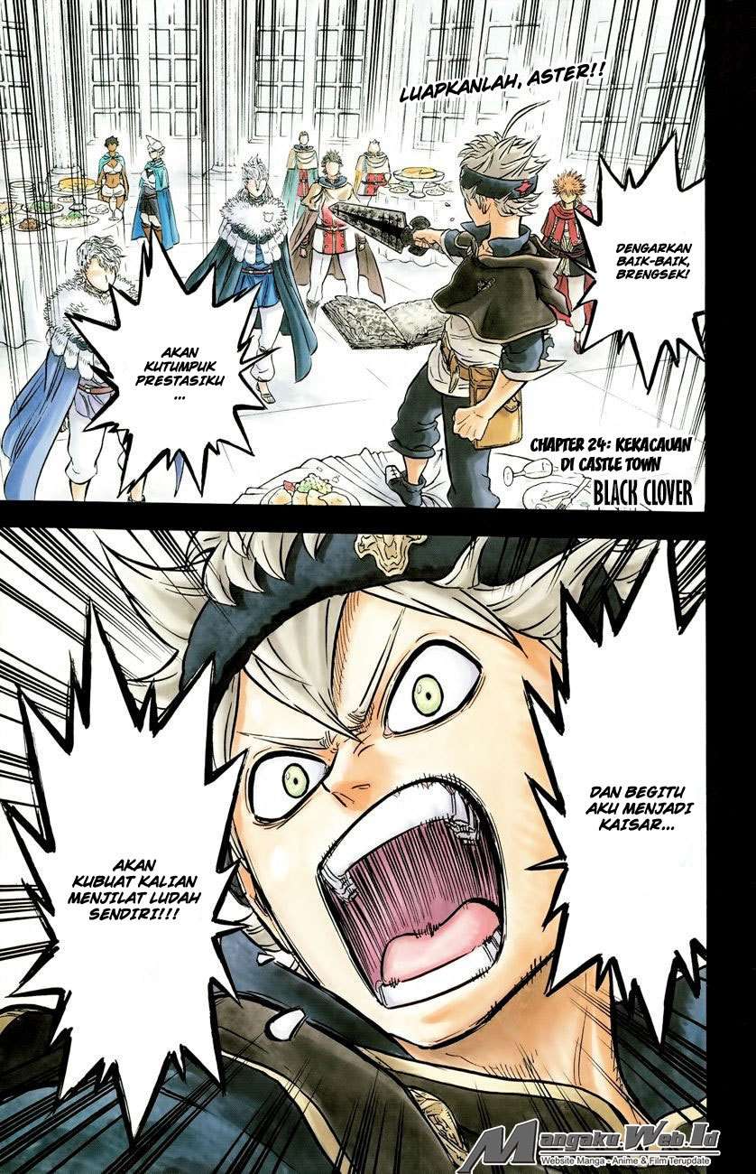 Black Clover Chapter 24 - halaman 3