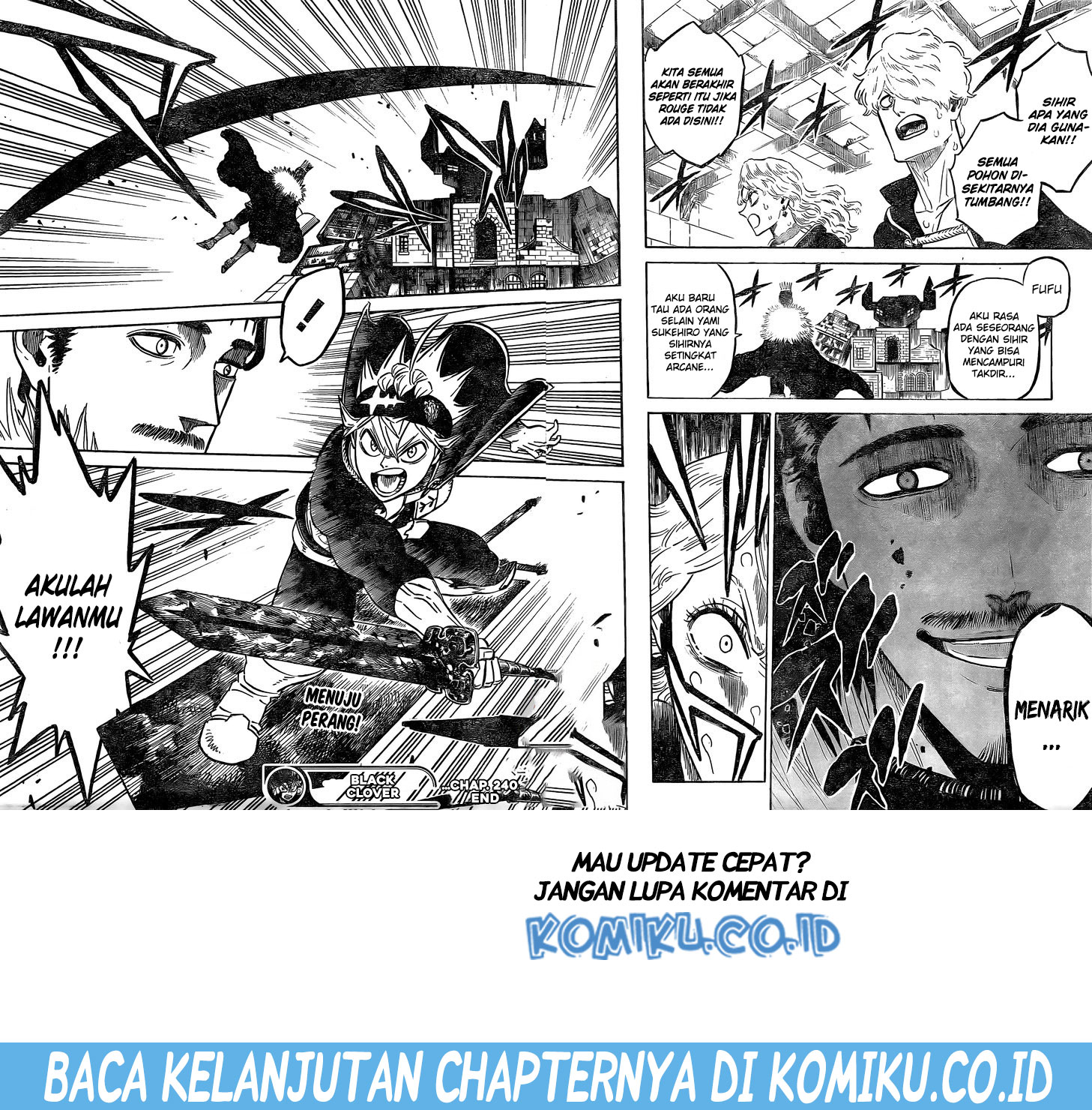 Black Clover Chapter 240 - halaman 13