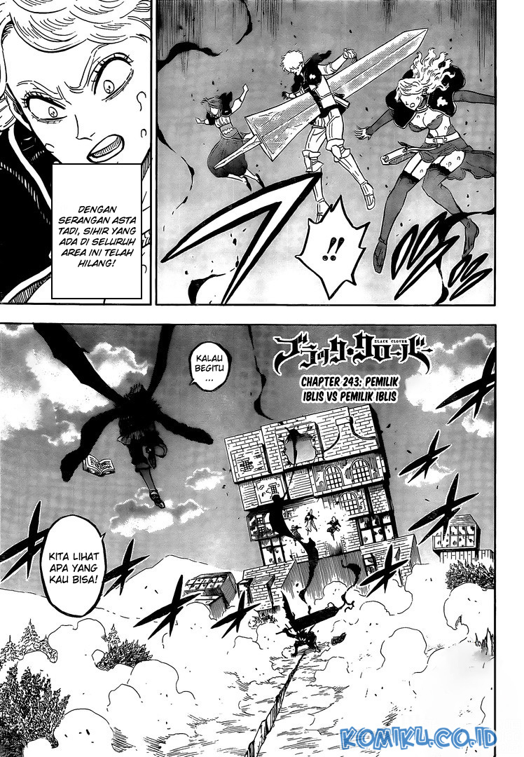 Black Clover Chapter 243 - halaman 2