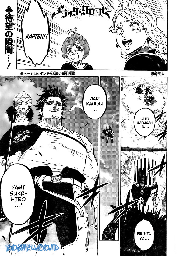 Black Clover Chapter 245 - halaman 2
