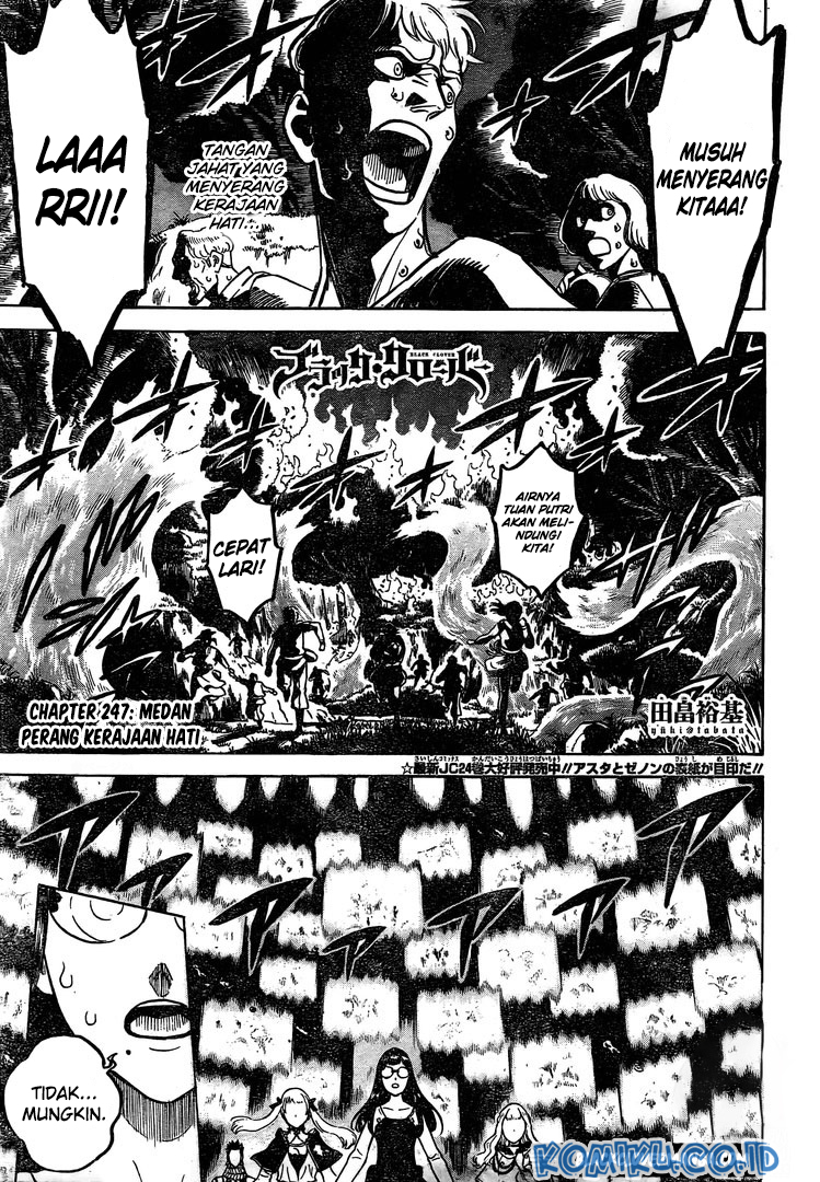 Black Clover Chapter 247 - halaman 2