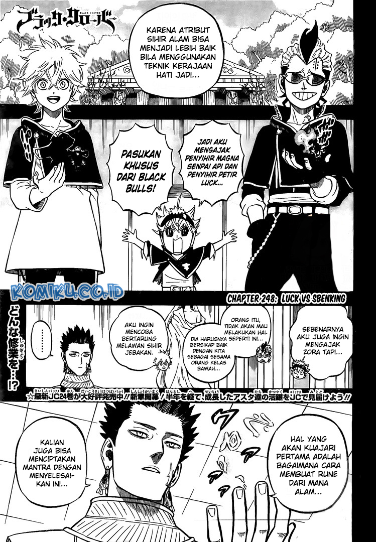 Black Clover Chapter 248 - halaman 2