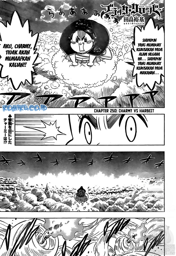 Black Clover Chapter 250 - halaman 2