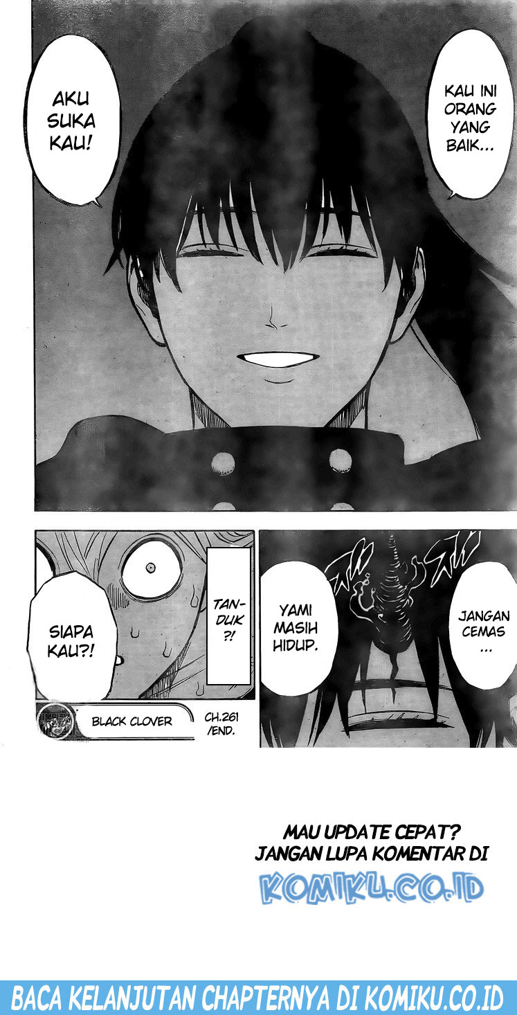 Black Clover Chapter 261 - halaman 17