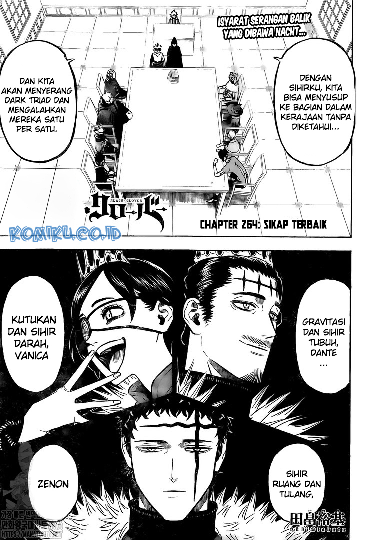 Black Clover Chapter 264 - halaman 2