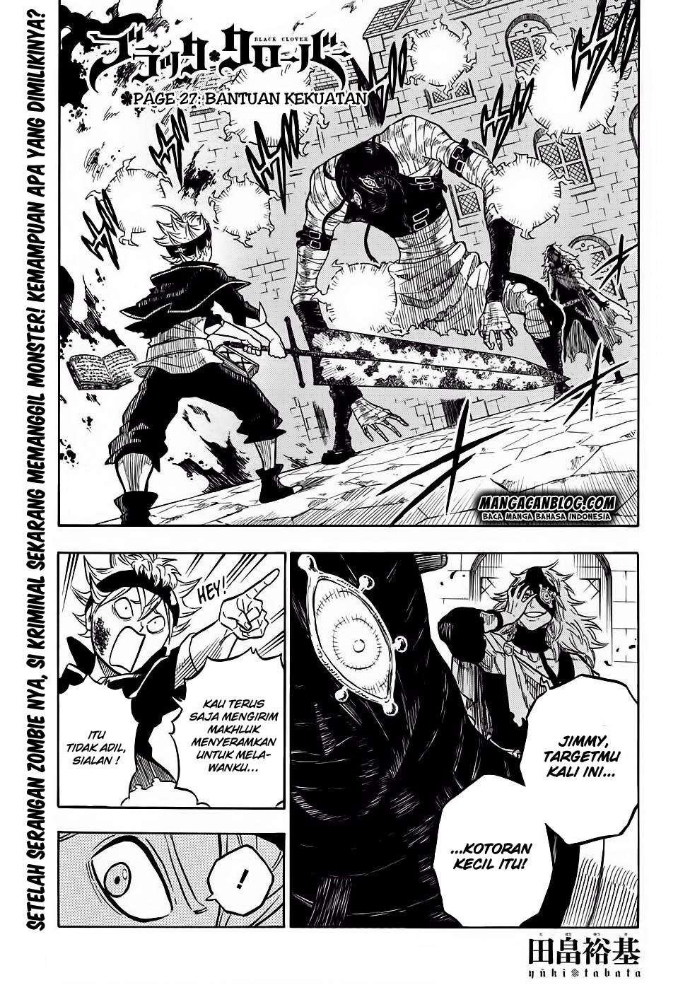 Black Clover Chapter 27 - halaman 1