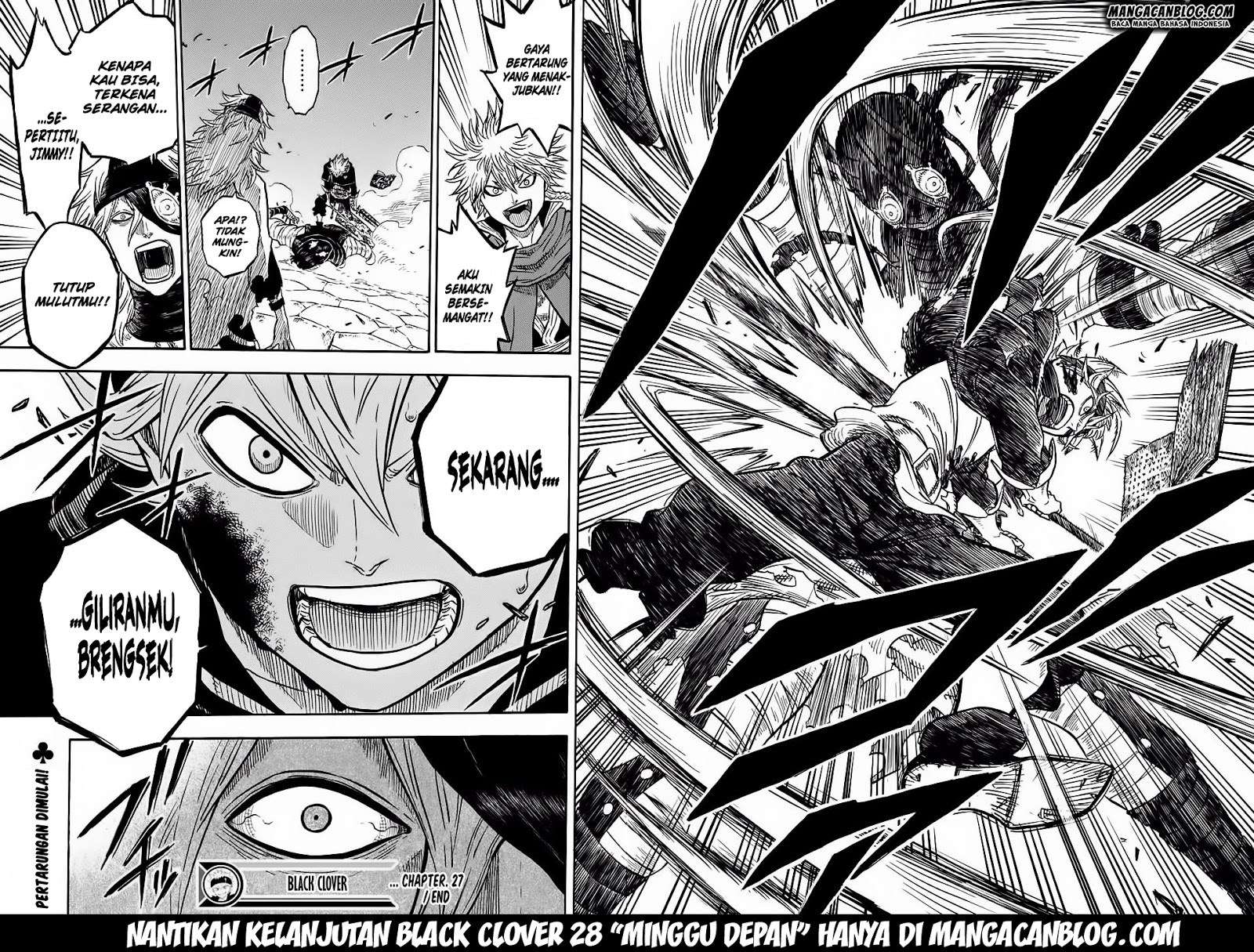Black Clover Chapter 27 - halaman 18