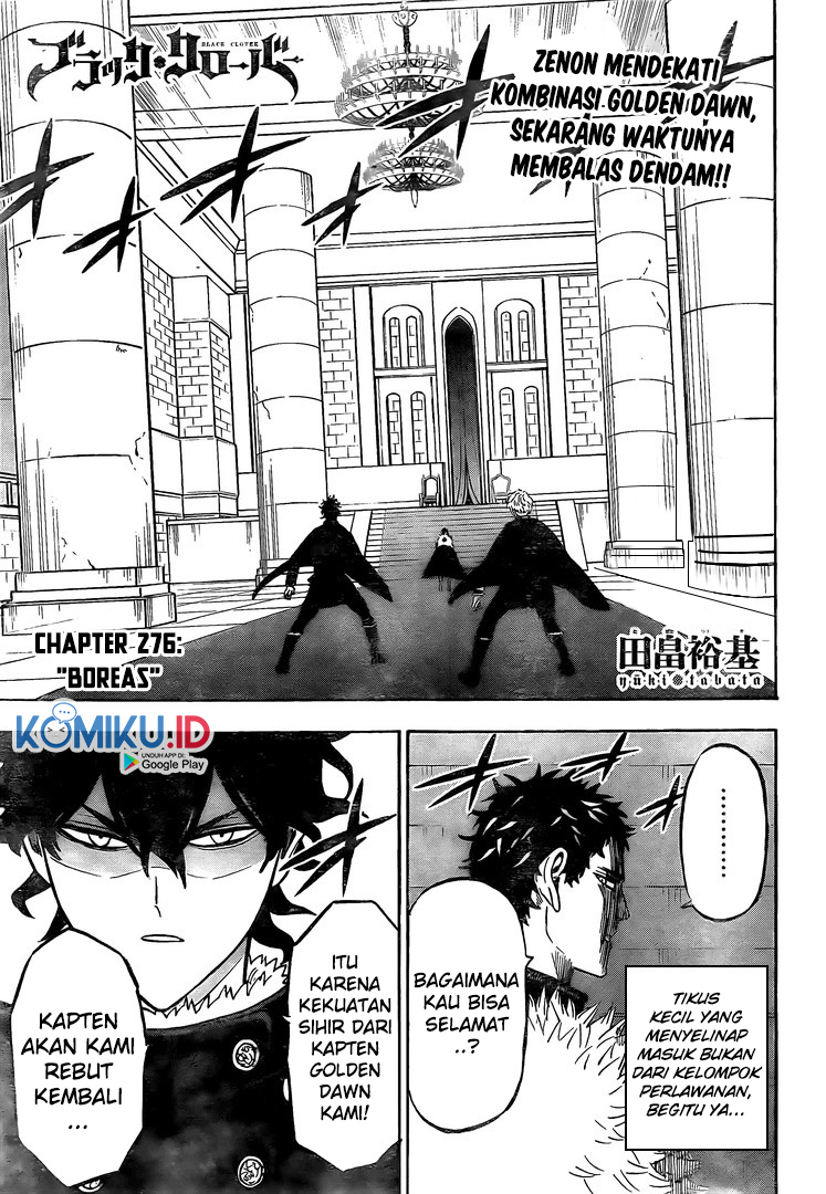 Black Clover Chapter 276 - halaman 2