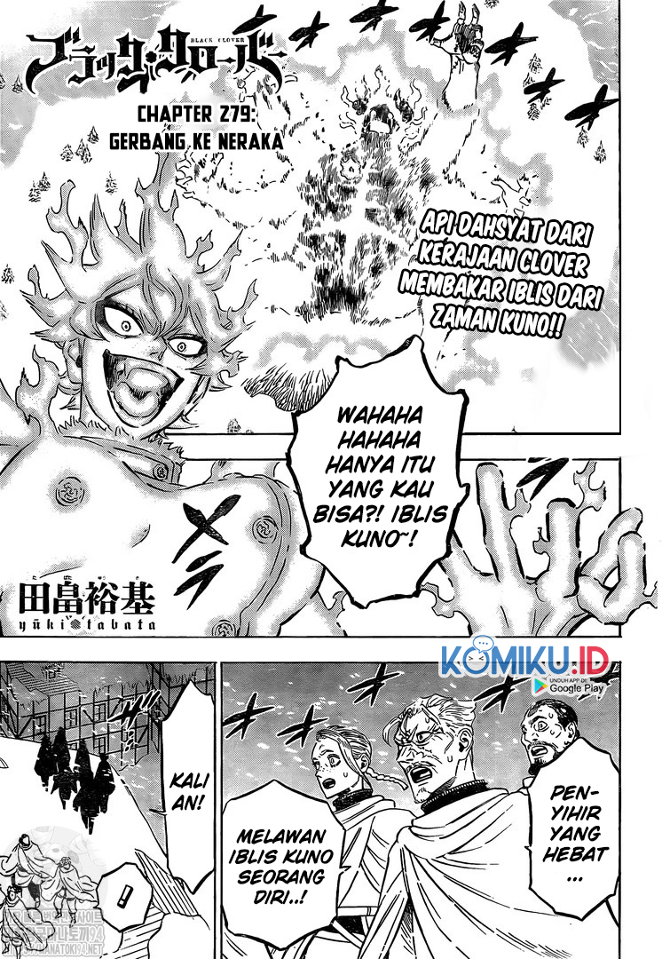 Black Clover Chapter 279 - halaman 2