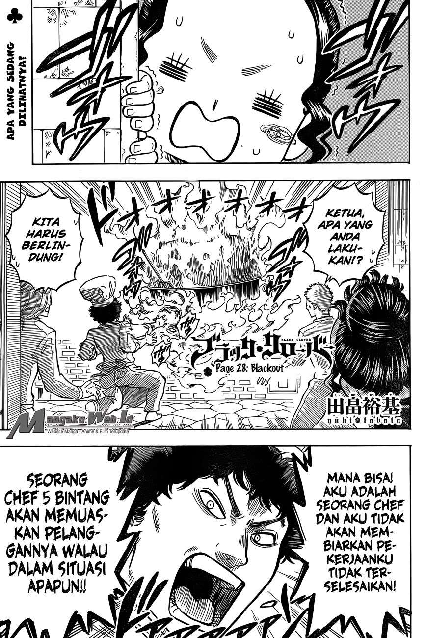 Black Clover Chapter 28 - halaman 2