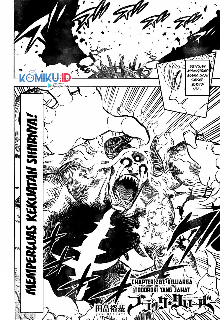 Black Clover Chapter 281 - halaman 3