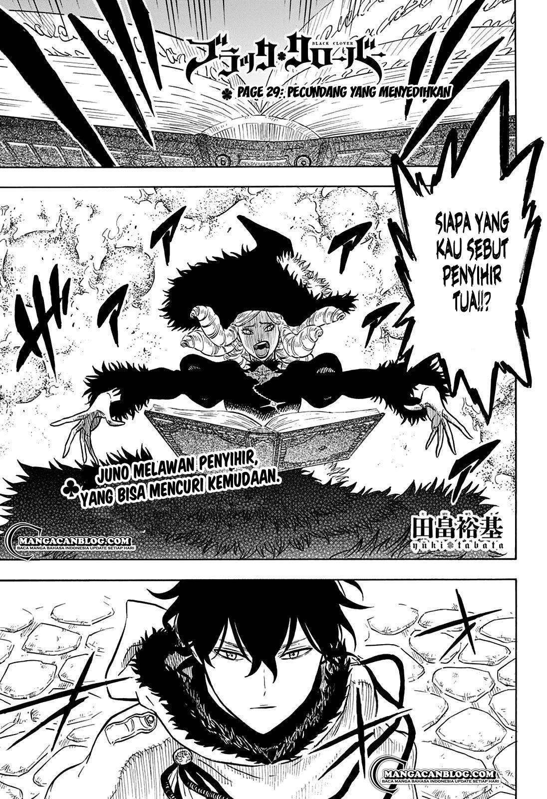 Black Clover Chapter 29 - halaman 1