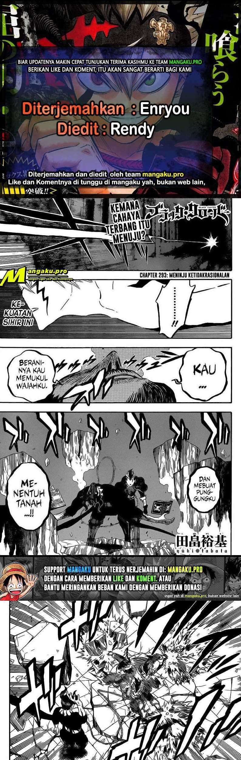 Black Clover Chapter 293 - halaman 1