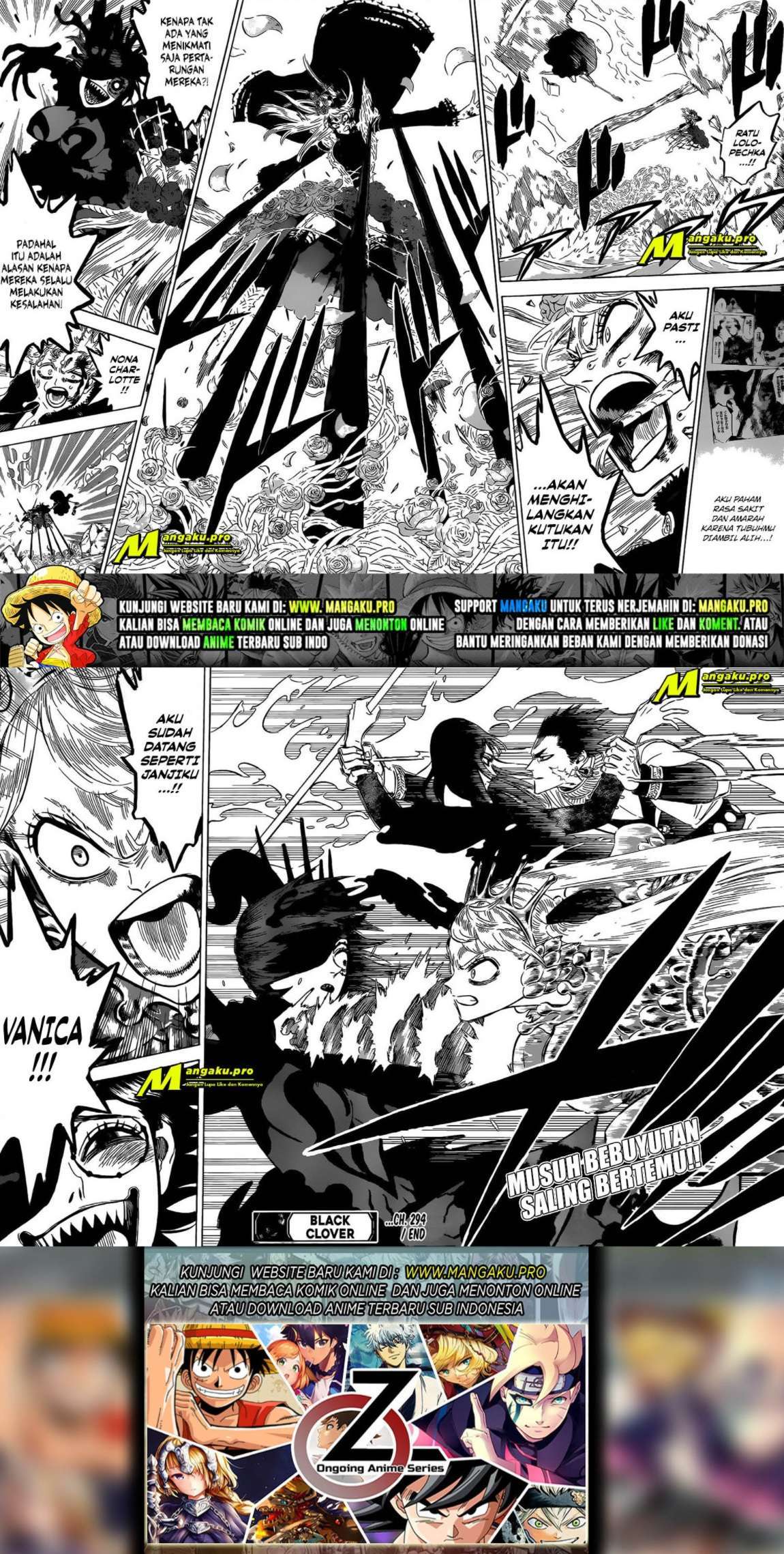 Black Clover Chapter 294 - halaman 10