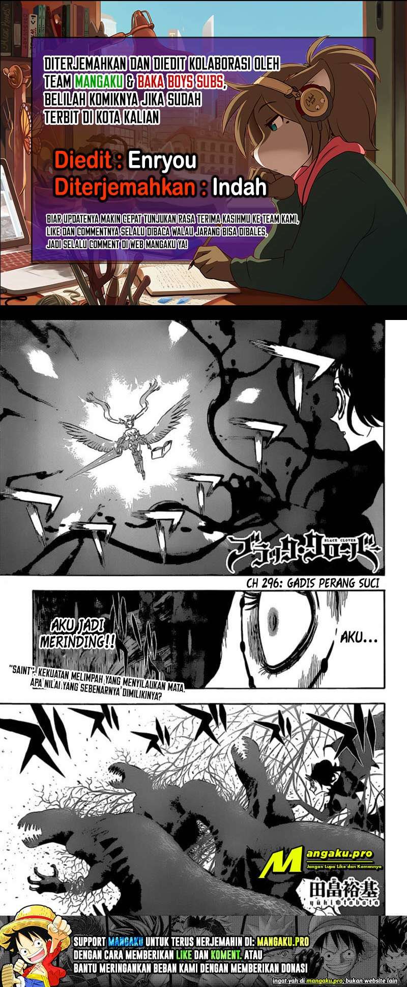 Black Clover Chapter 296 - halaman 1