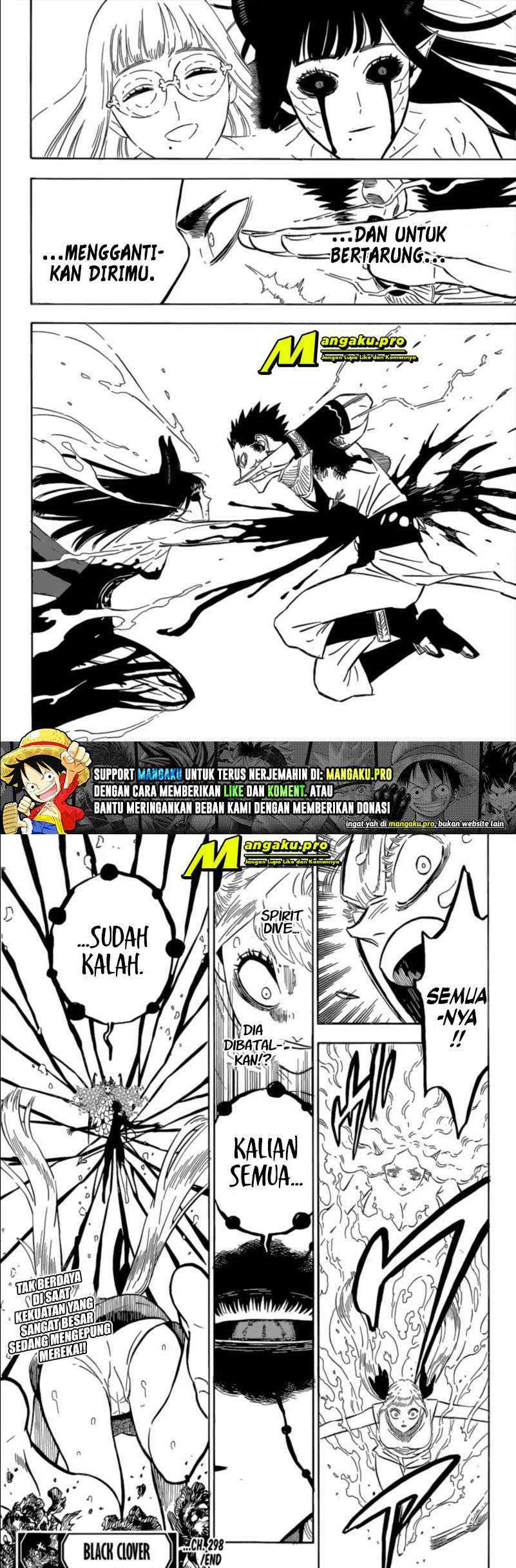Black Clover Chapter 298 - halaman 6