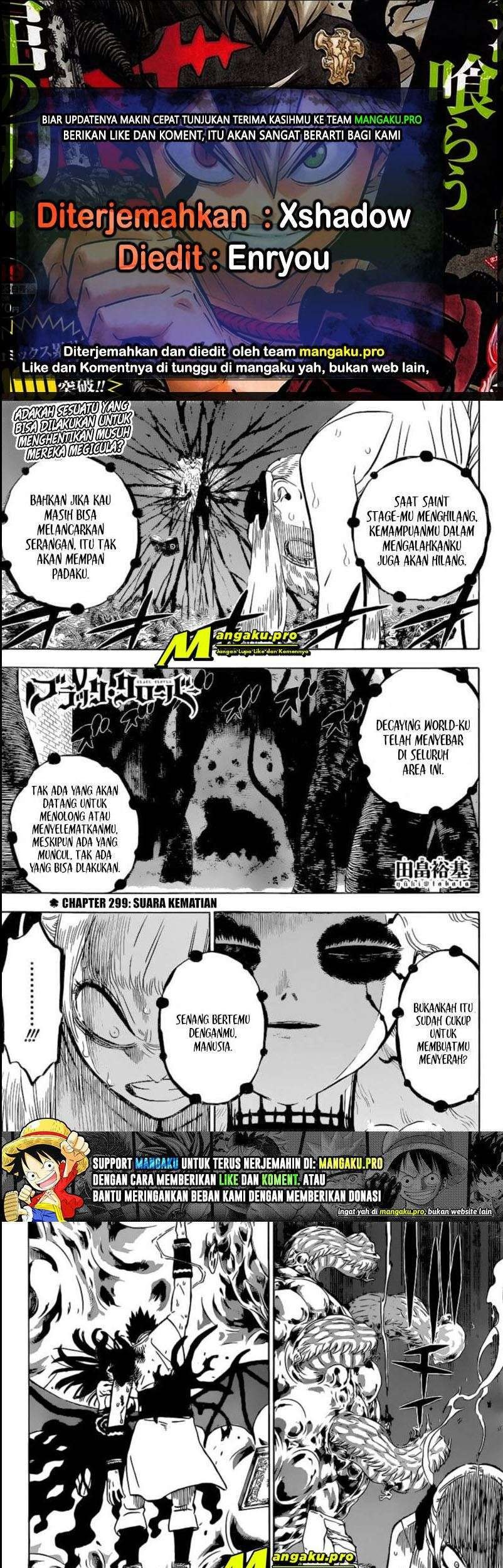 Black Clover Chapter 299 - halaman 1
