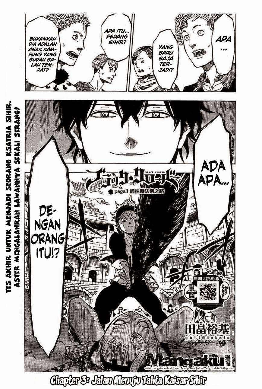 Black Clover Chapter 3 - halaman 2