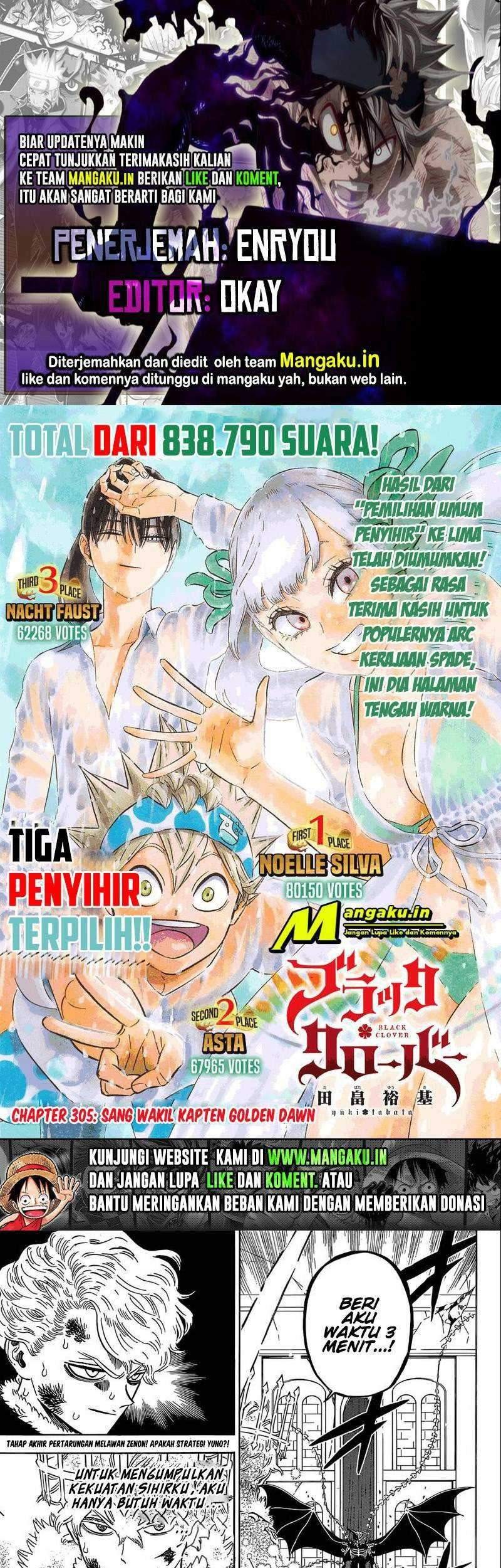 Black Clover Chapter 305 - halaman 1