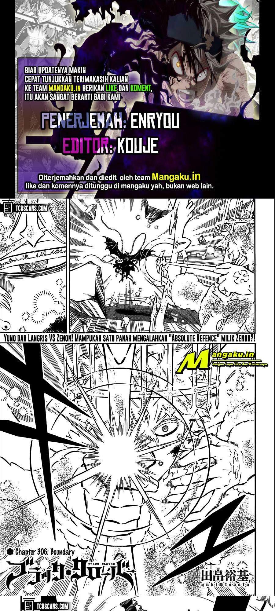 Black Clover Chapter 306 - halaman 1