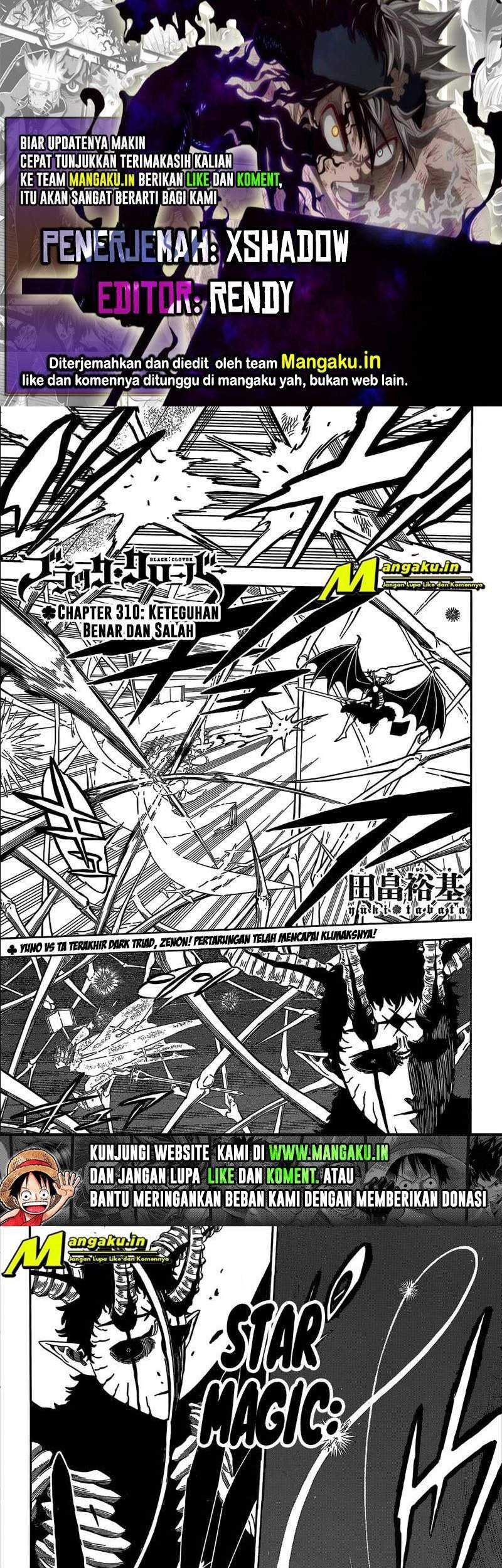Black Clover Chapter 310 - halaman 1