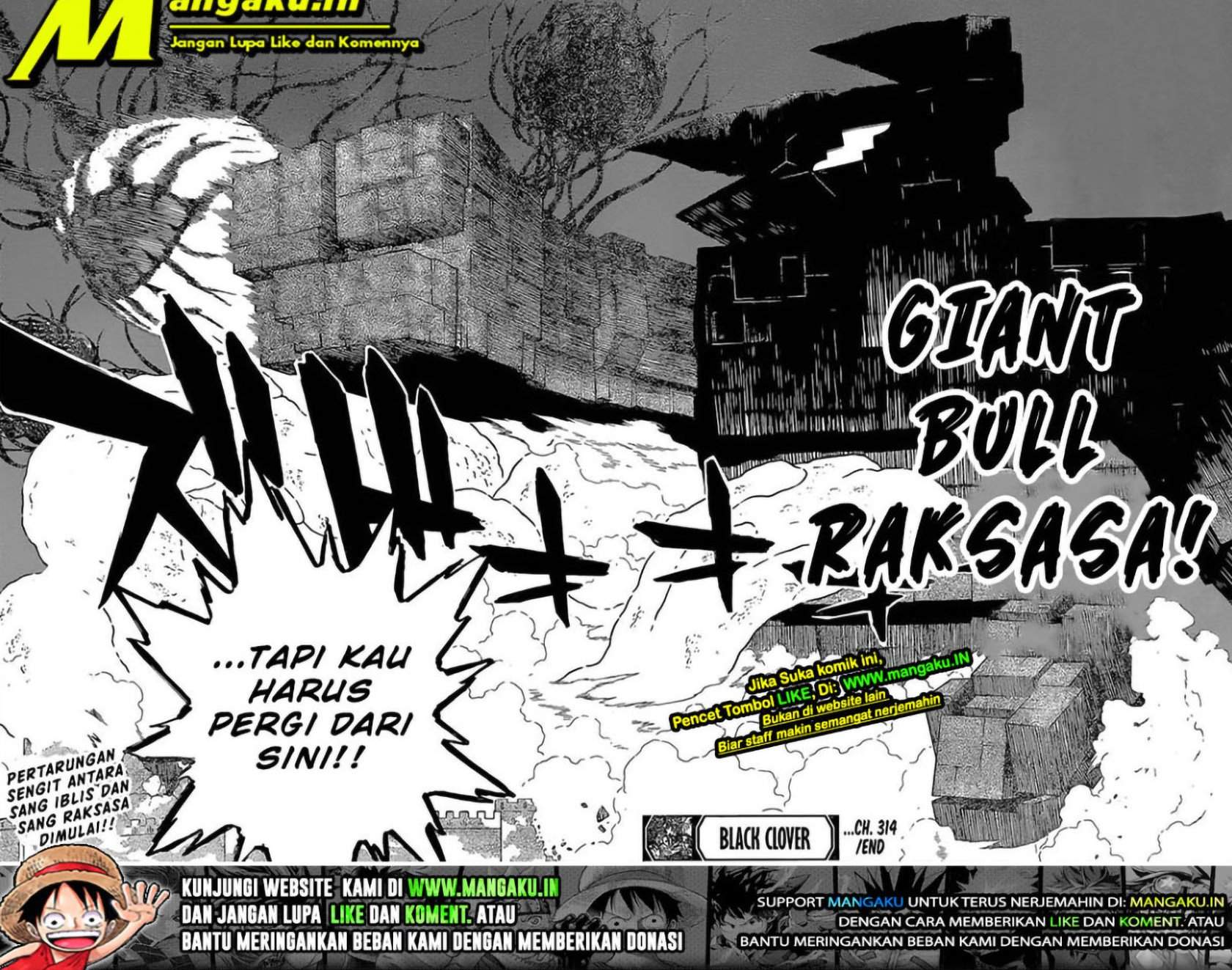Black Clover Chapter 314 - halaman 11