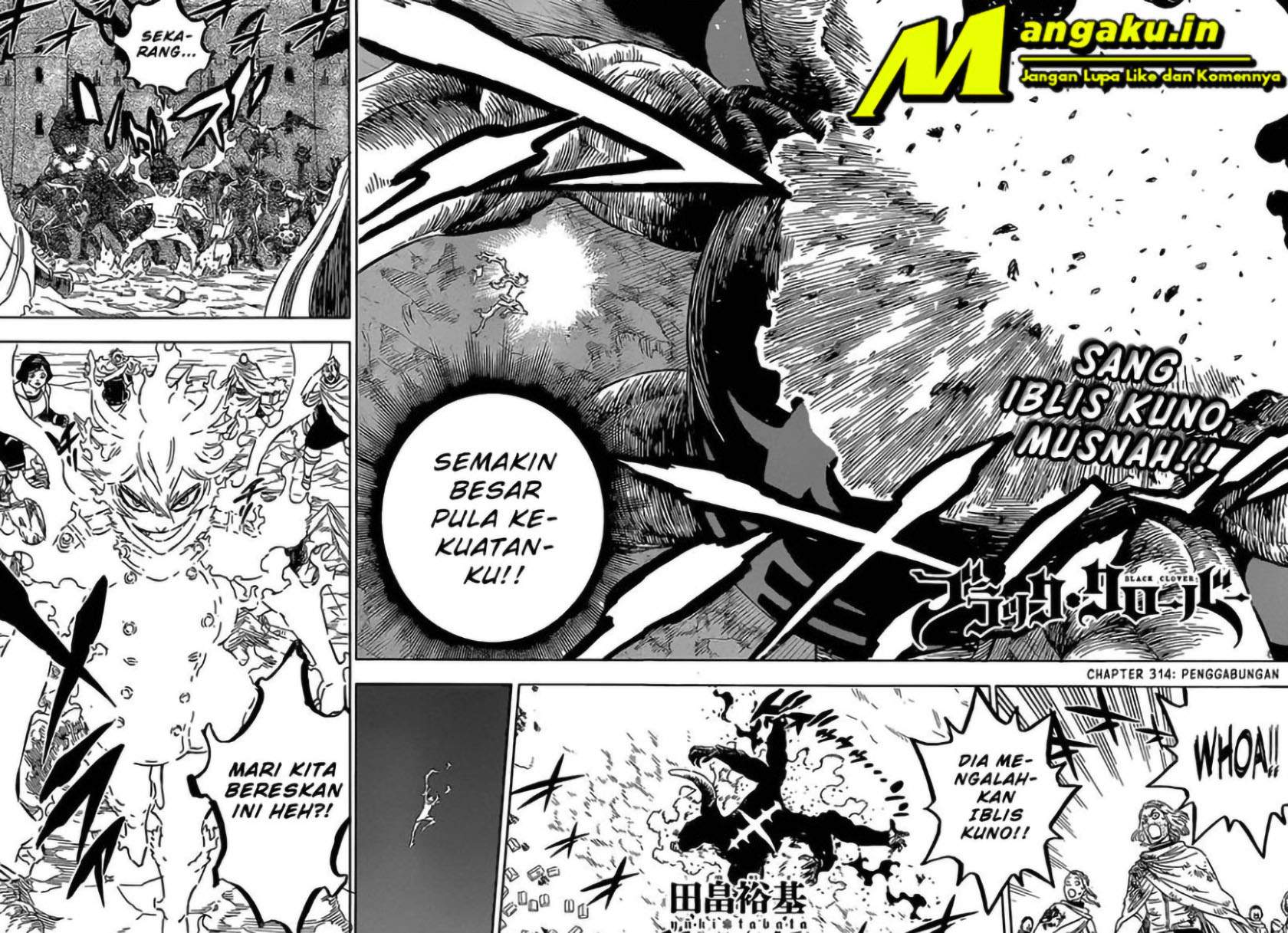 Black Clover Chapter 314 - halaman 3