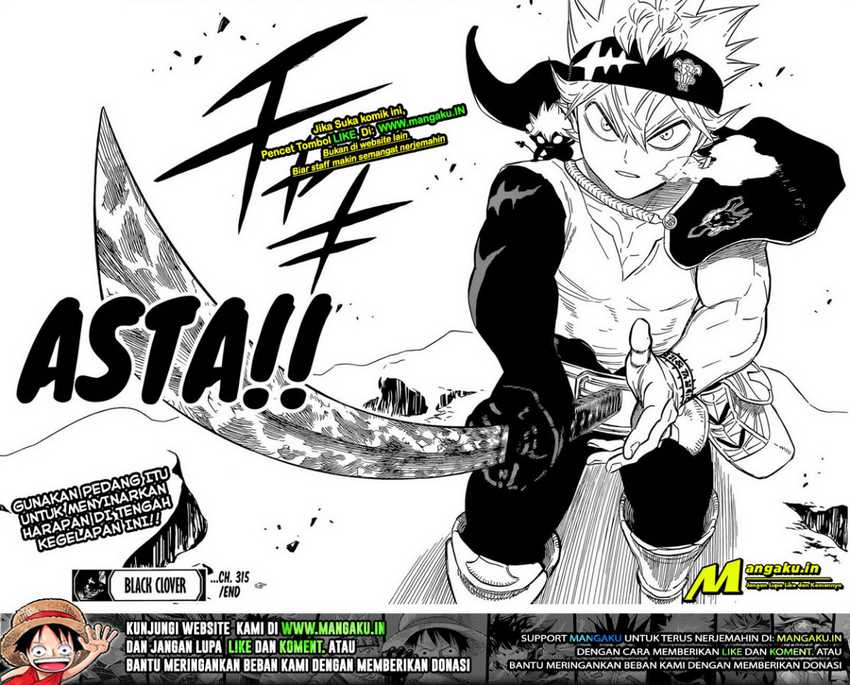 Black Clover Chapter 315 - halaman 11