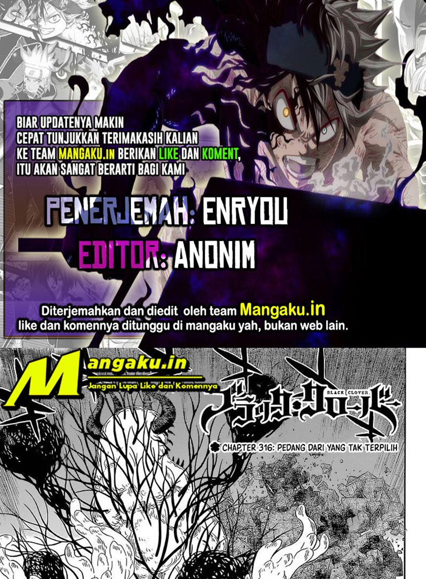Black Clover Chapter 316 - halaman 1