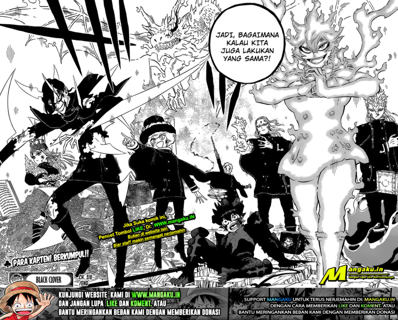 Black Clover Chapter 318 - halaman 15