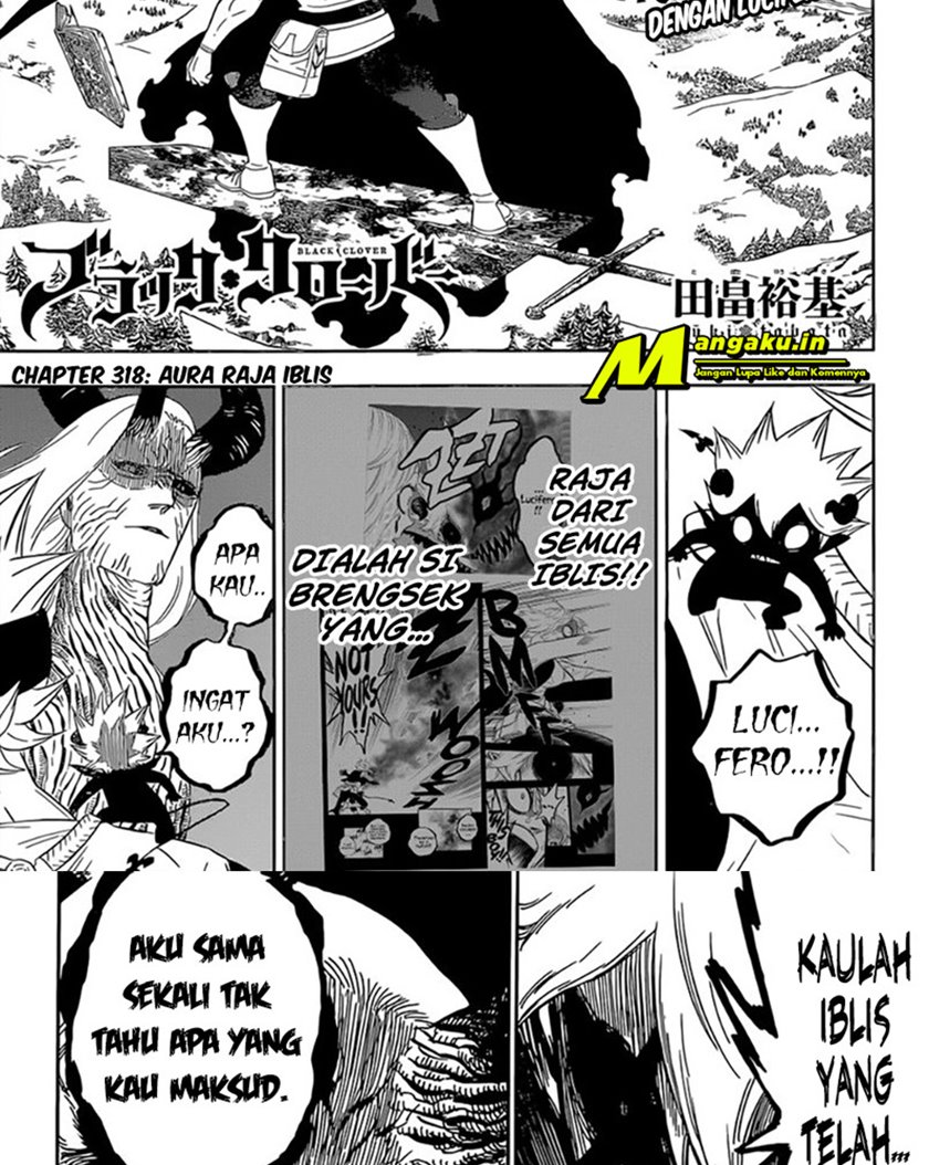 Black Clover Chapter 318 - halaman 2