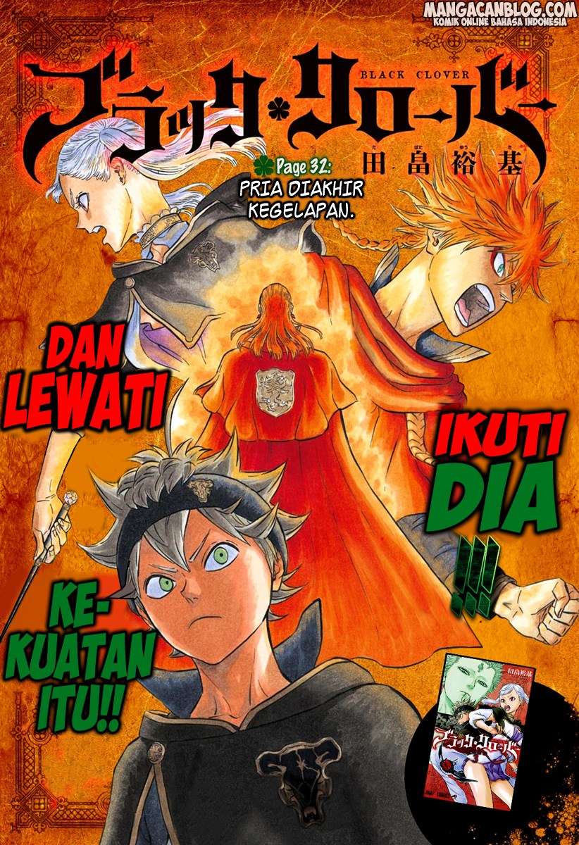 Black Clover Chapter 32 - halaman 1