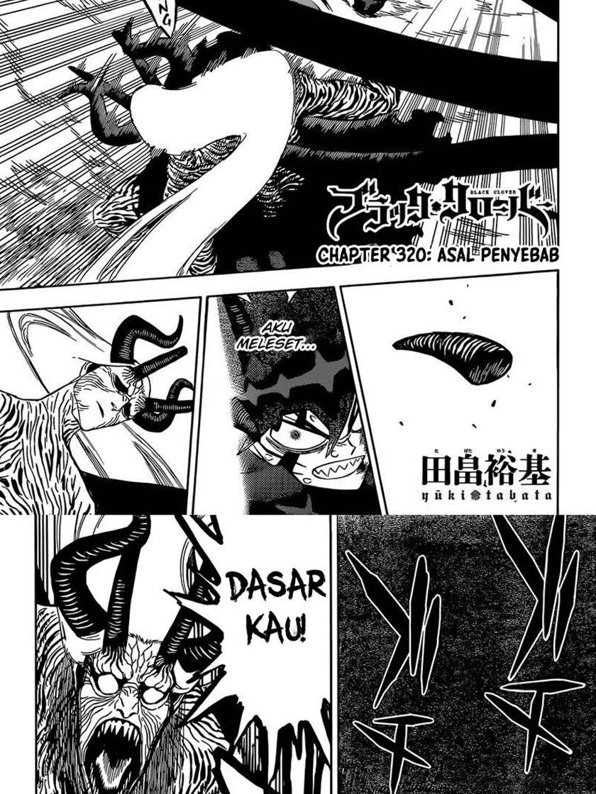 Black Clover Chapter 320 - halaman 2