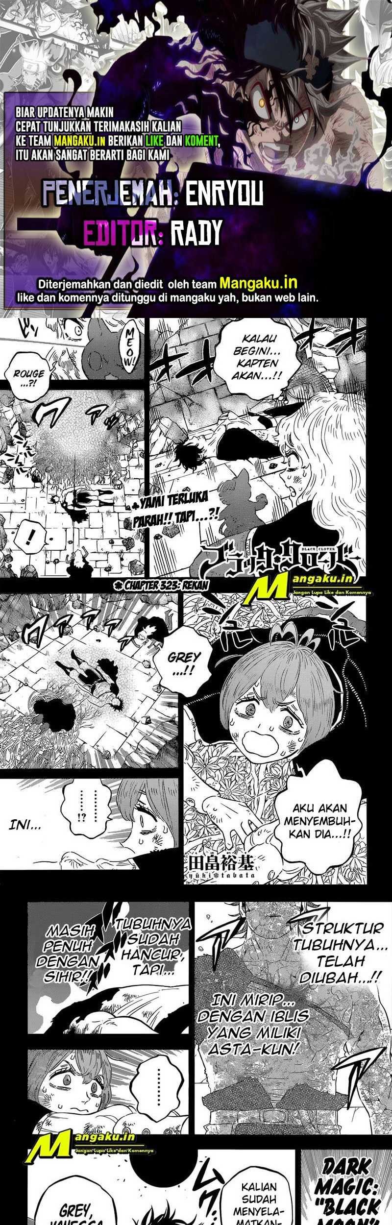 Black Clover Chapter 323 - halaman 1