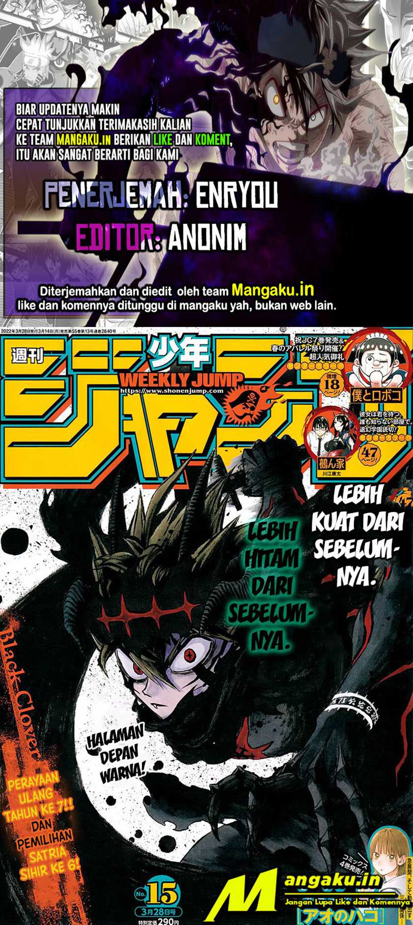 Black Clover Chapter 326 - halaman 1
