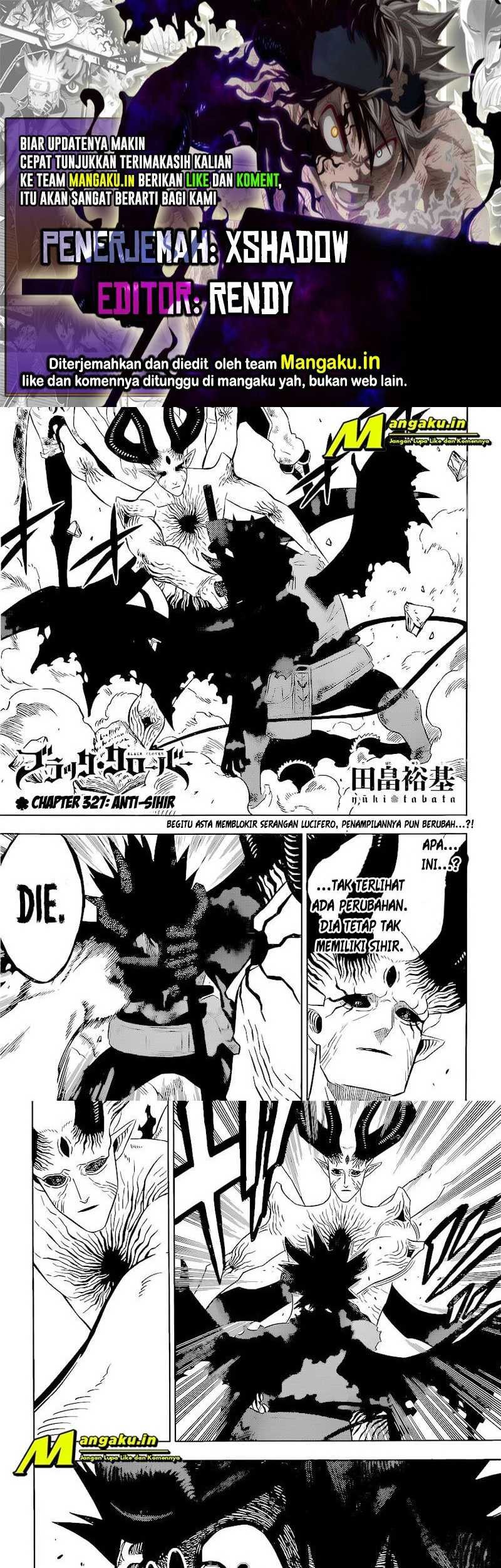 Black Clover Chapter 327 - halaman 1