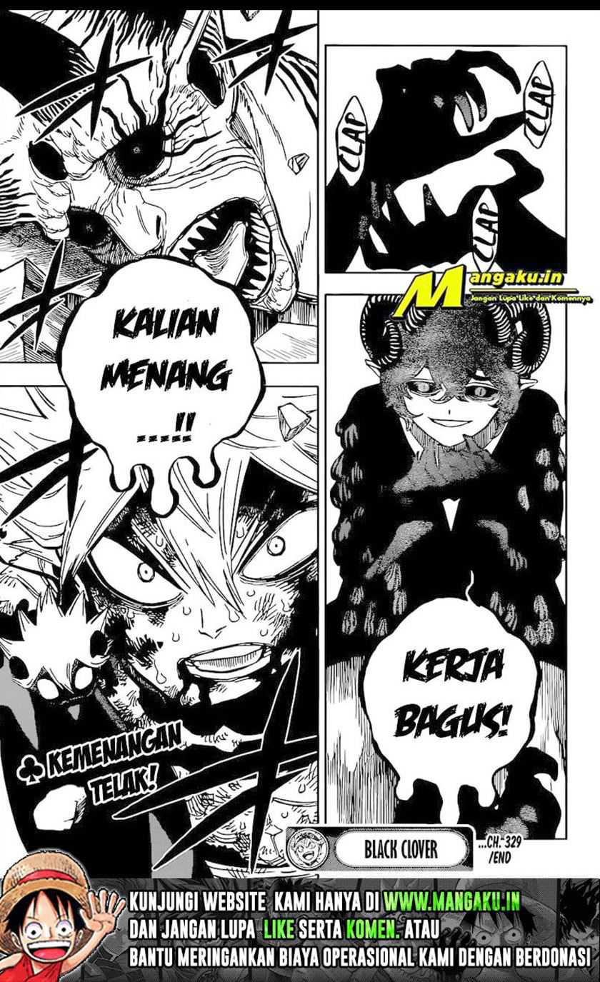Black Clover Chapter 329 - halaman 16