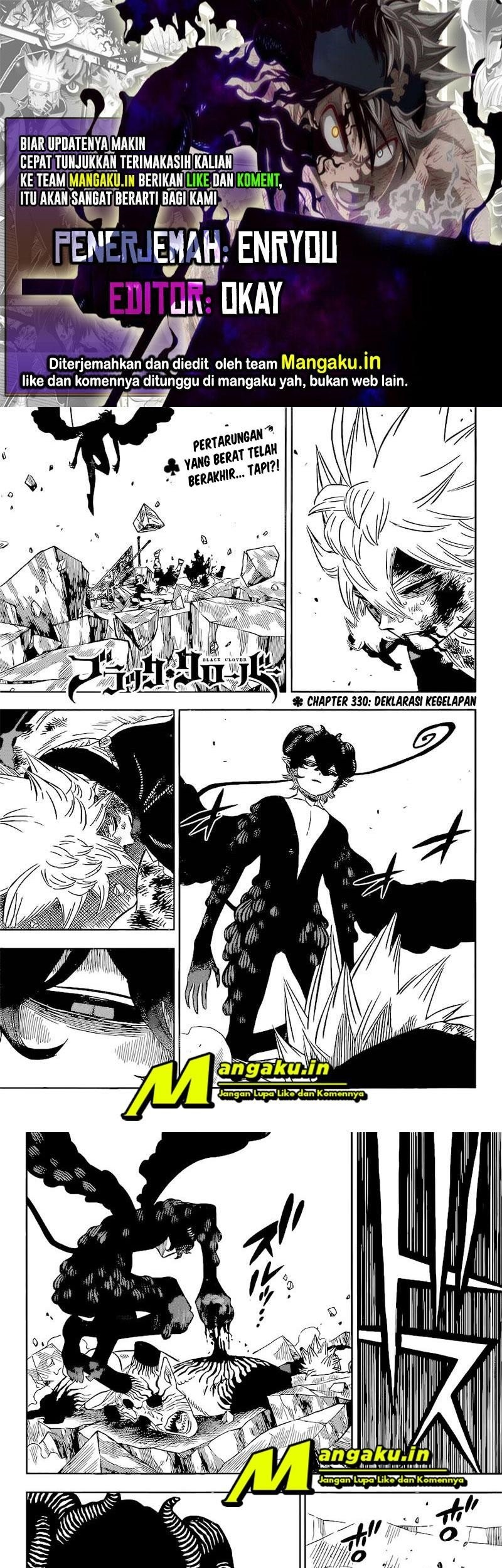 Black Clover Chapter 330 - halaman 1