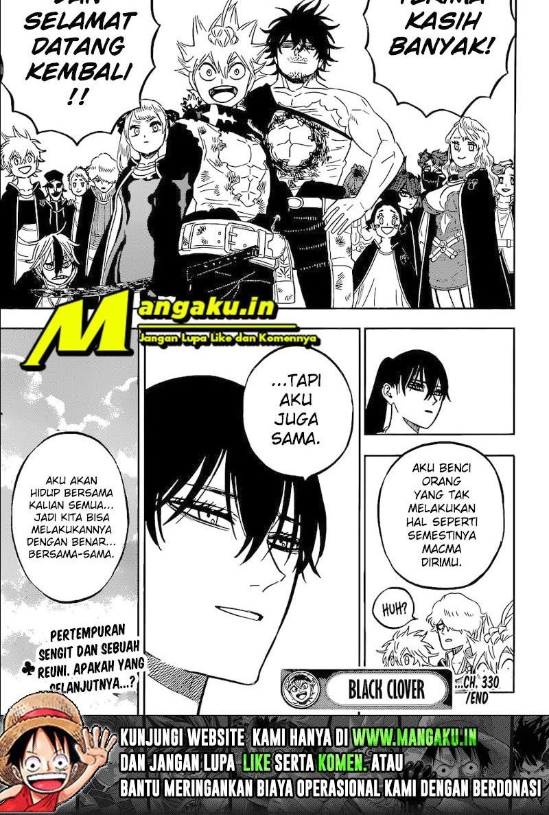 Black Clover Chapter 330 - halaman 8