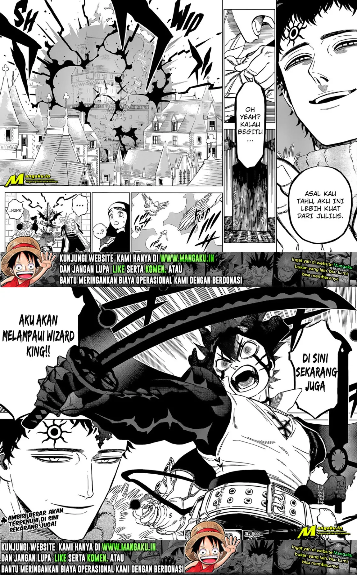 Black Clover Chapter 333 - halaman 8