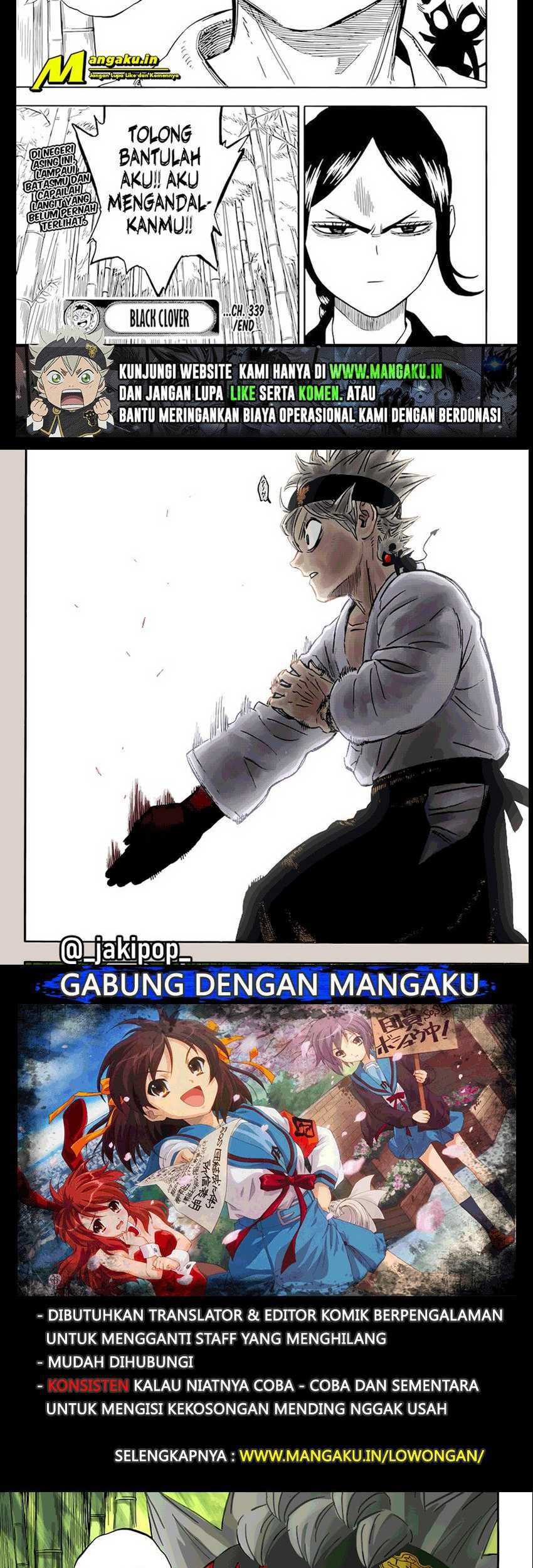 Black Clover Chapter 339 - halaman 11