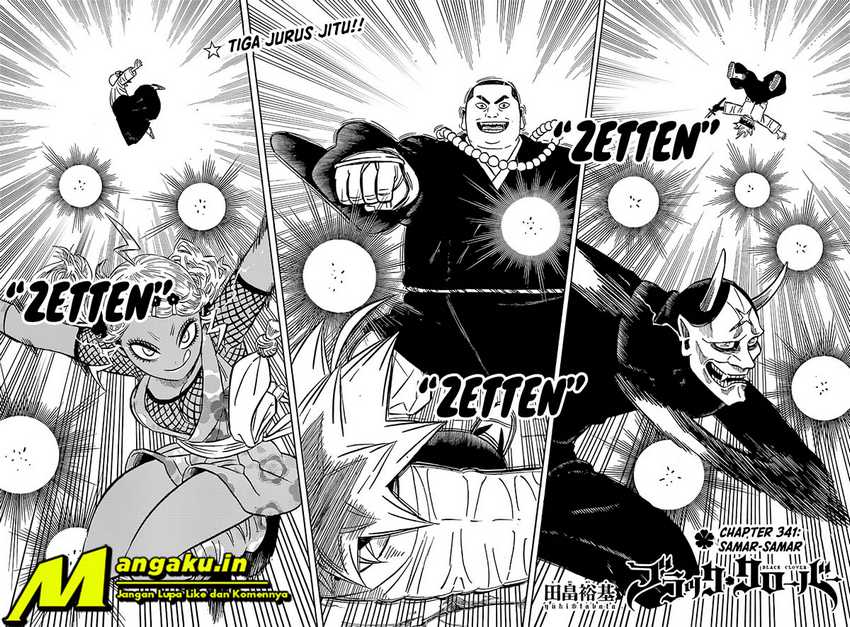 Black Clover Chapter 341 - halaman 3